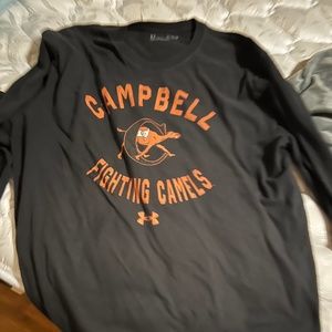 Campbell University Long Sleeve Tee Under Armour size XL